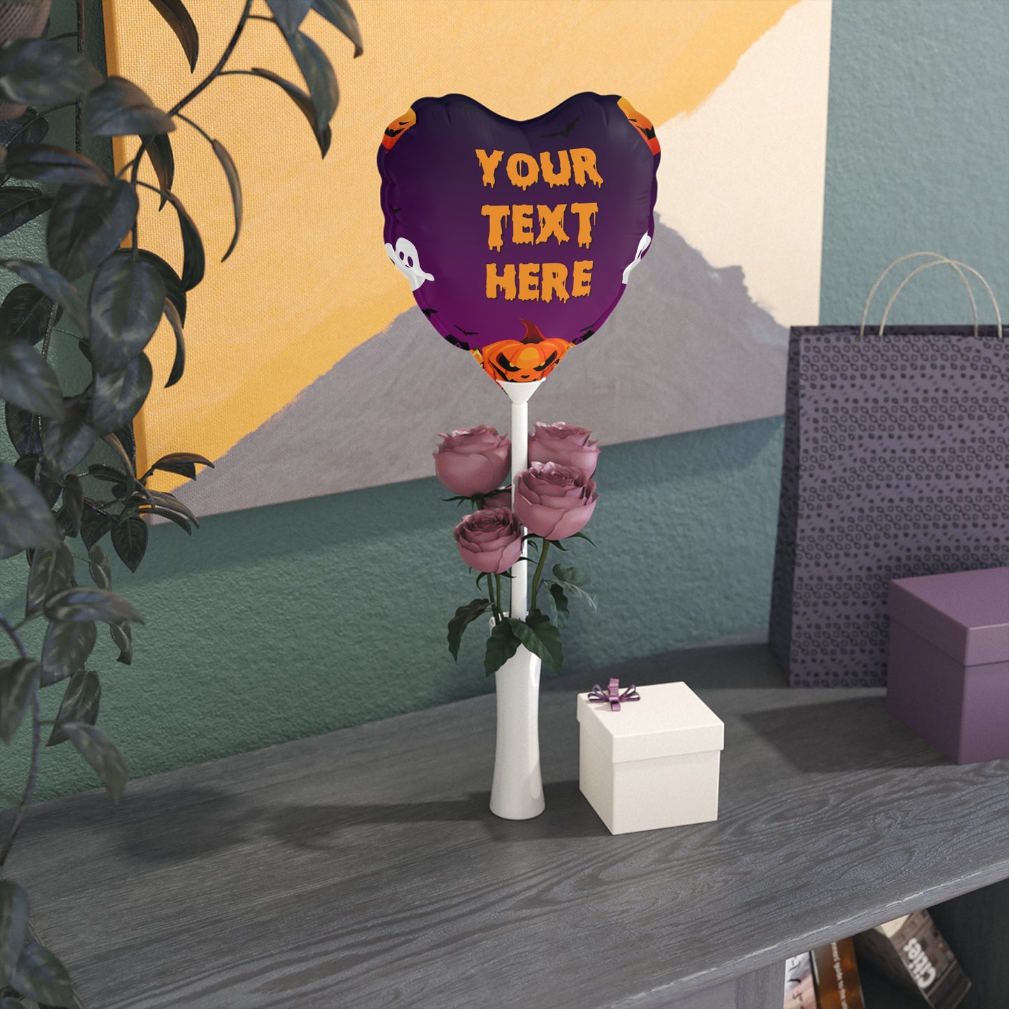 Spooky Soiree Balloons (Round and Heart-shaped), 6"