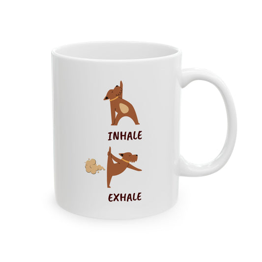 Inhale Exhale Mug