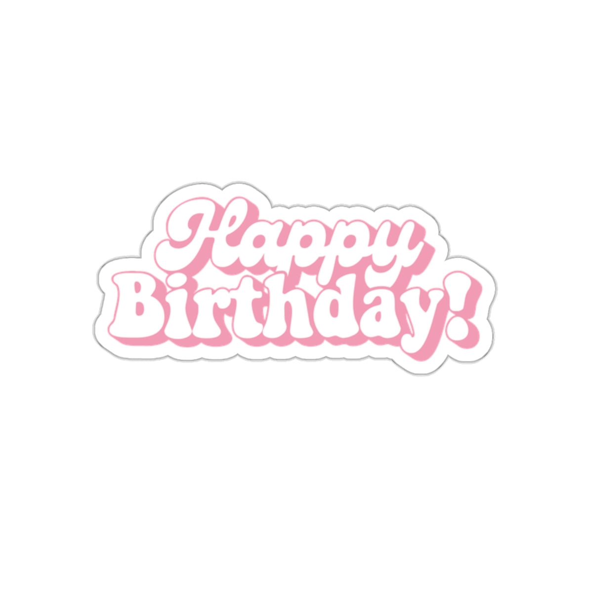 Blossom Birthday Stickers