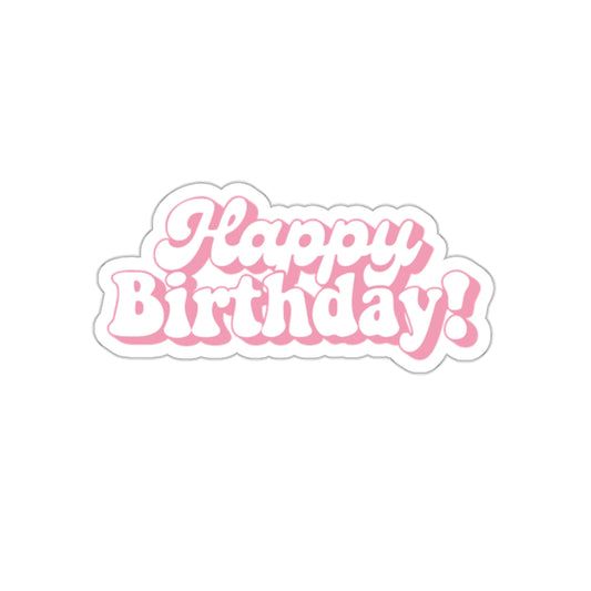 Blossom Birthday Stickers