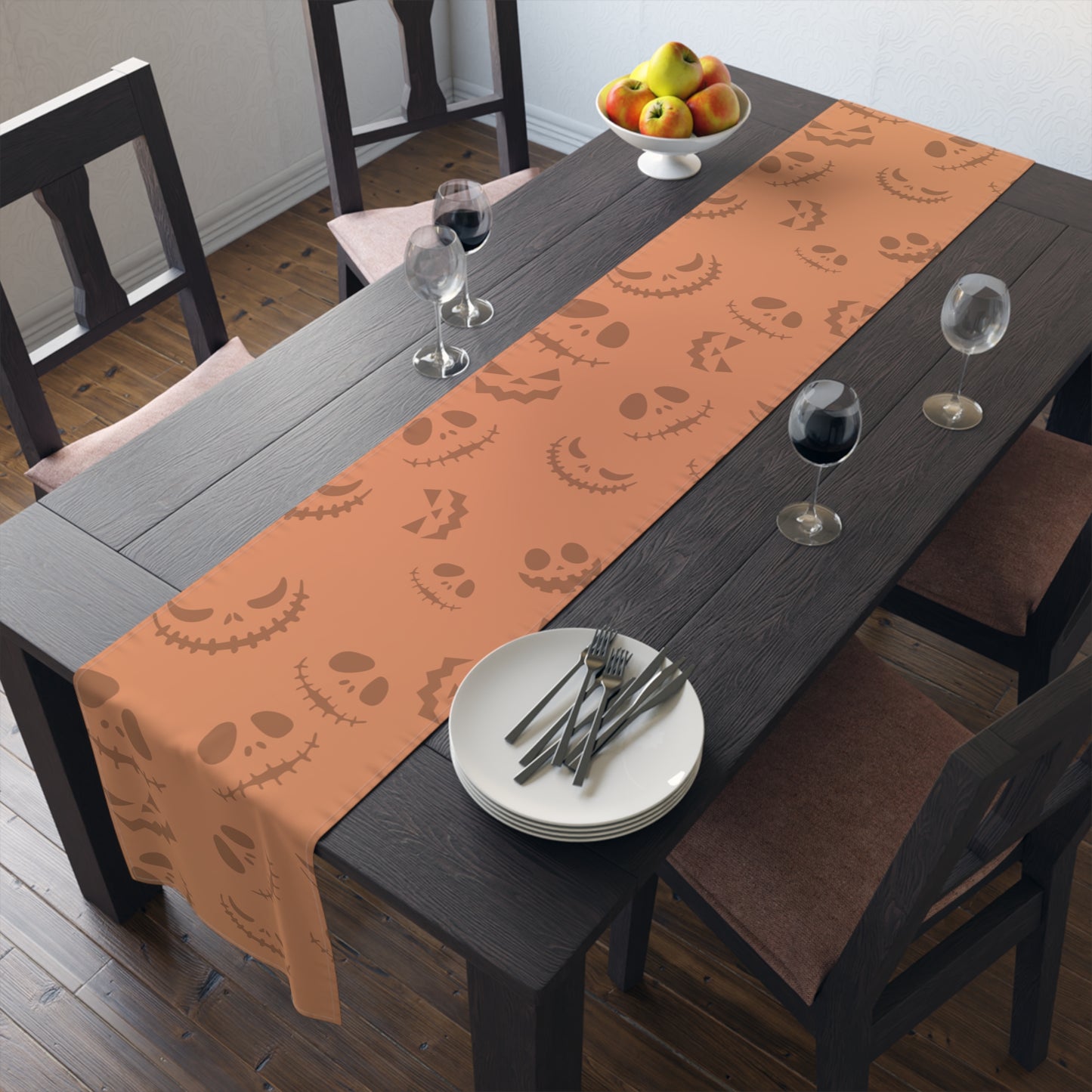 Pumpkin Party Table Runner (Cotton, Poly)