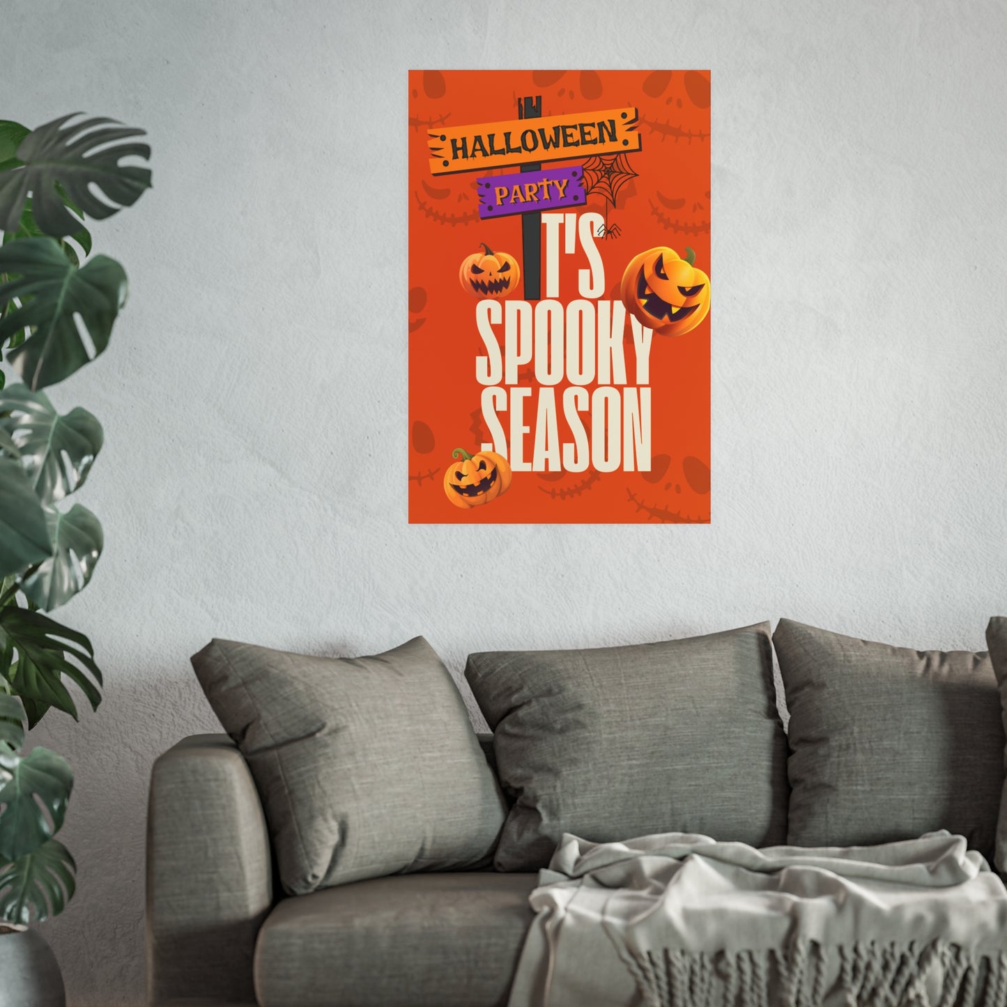 Pumpkin Party Matte Posters