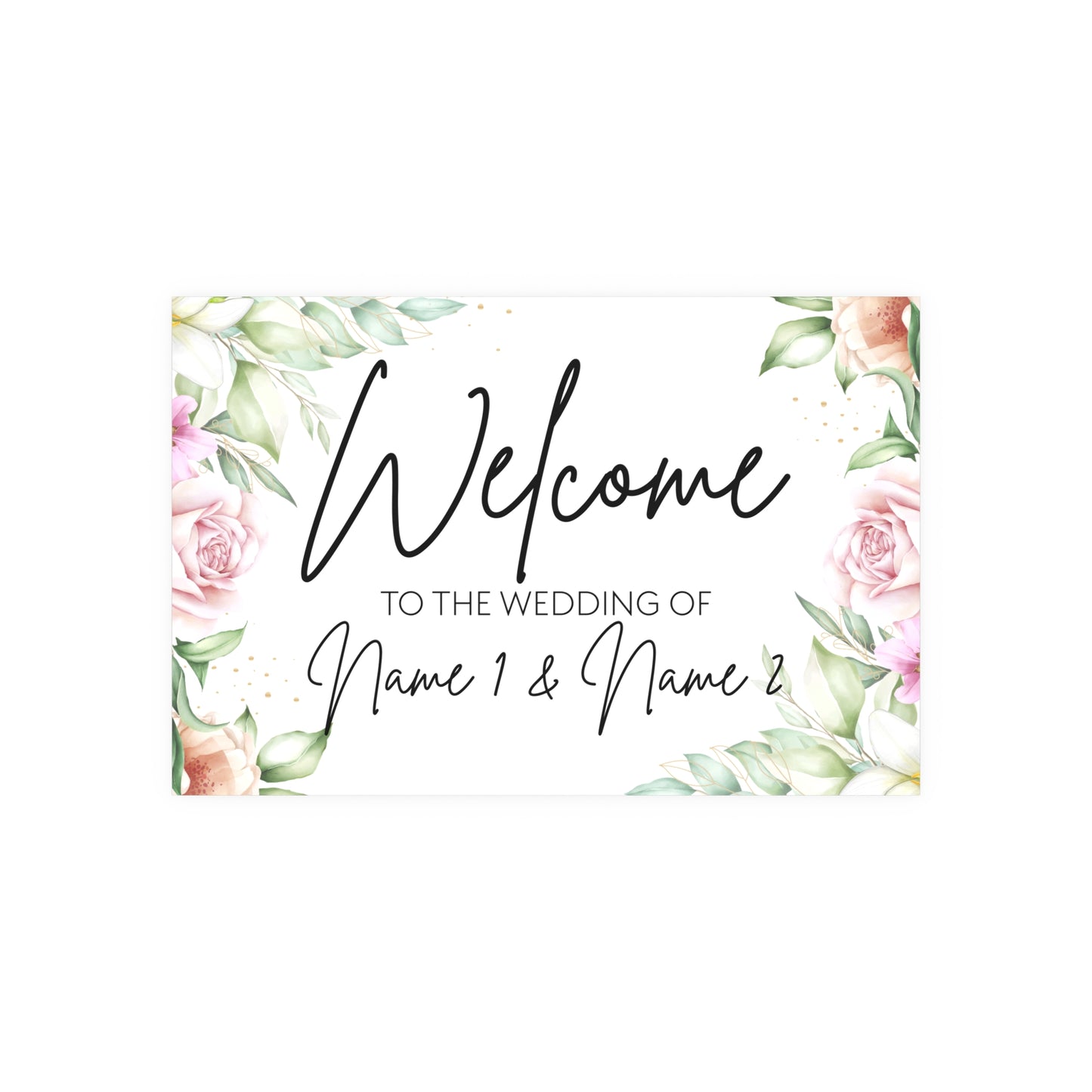 Floral Romance Matte Posters