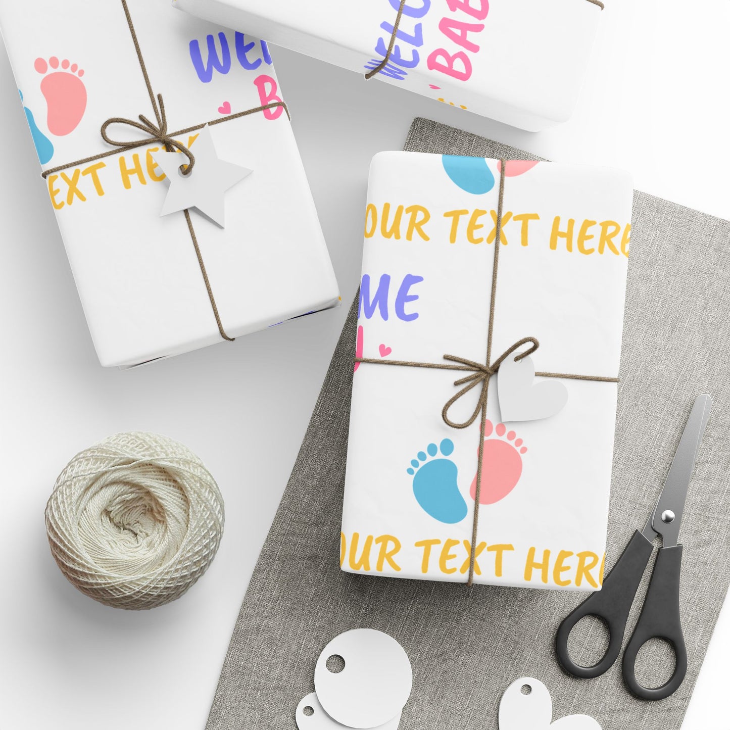 Tiny Steps, Big Dreams Wrapping Paper