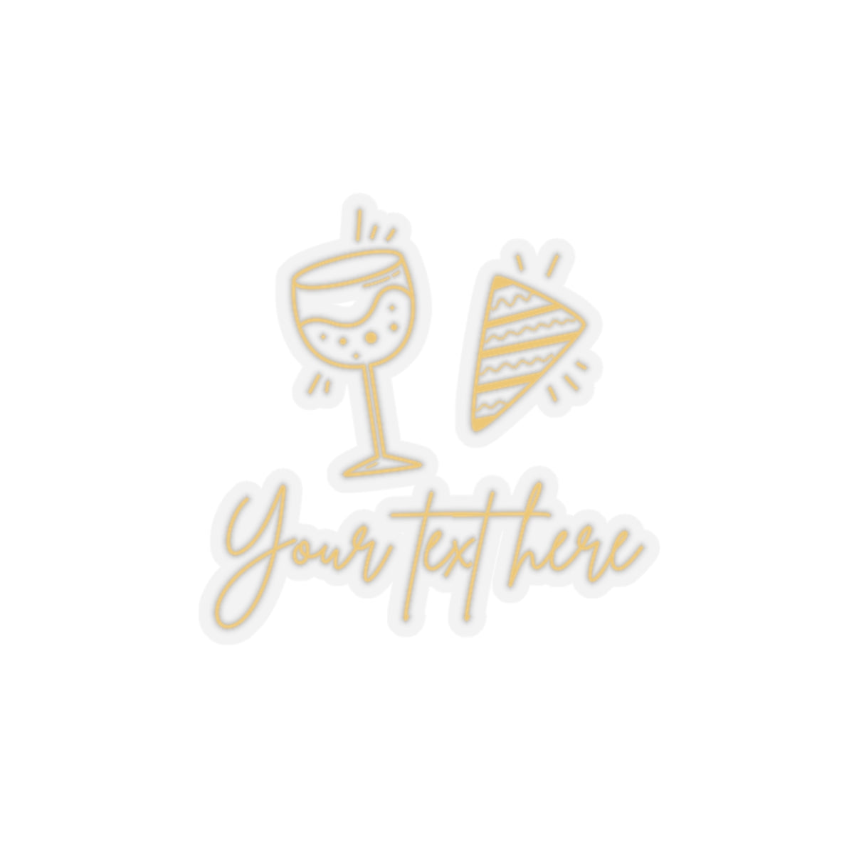 Starlit Celebration Kiss-Cut Stickers