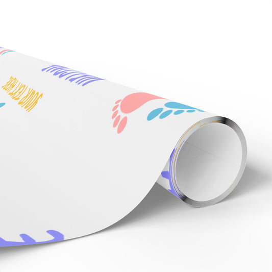 Tiny Steps, Big Dreams Wrapping Paper