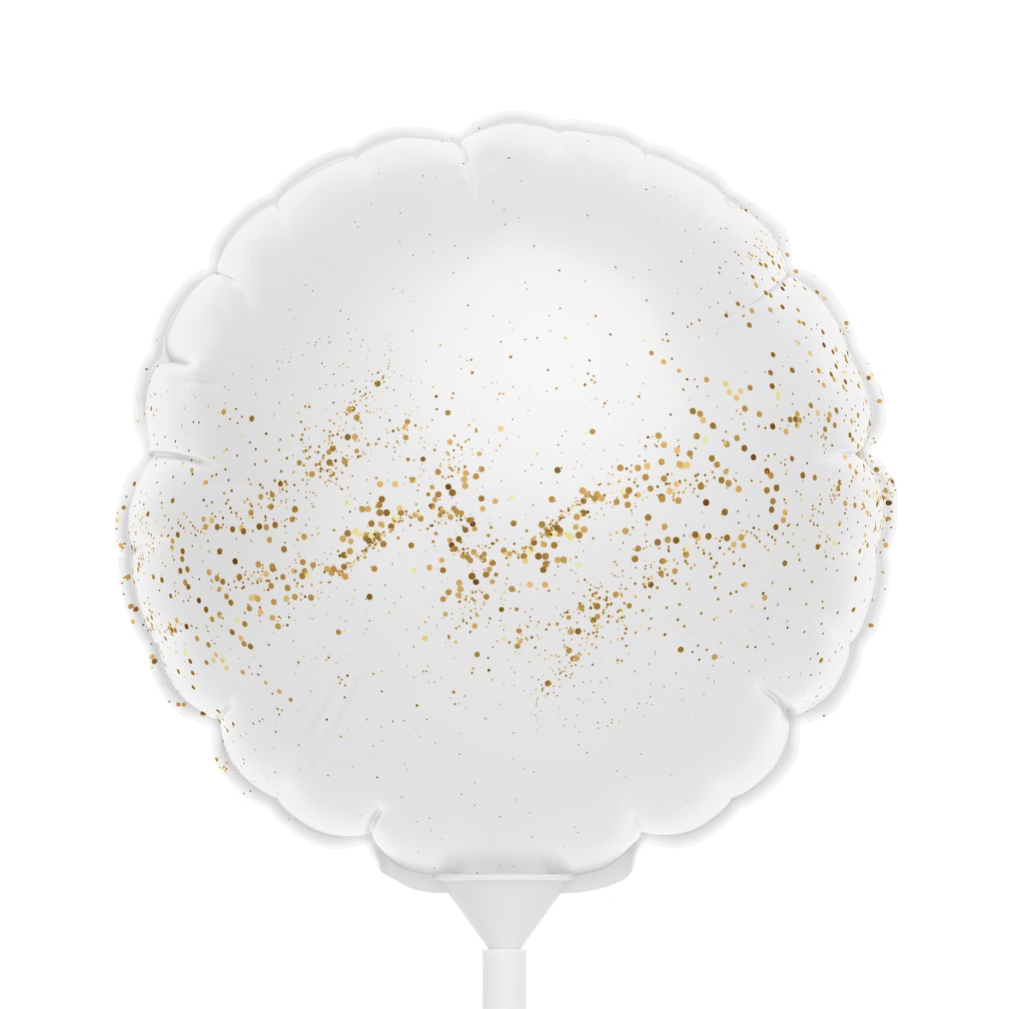 Golden New Beginnings Balloons (Round and Heart-shaped), 6"