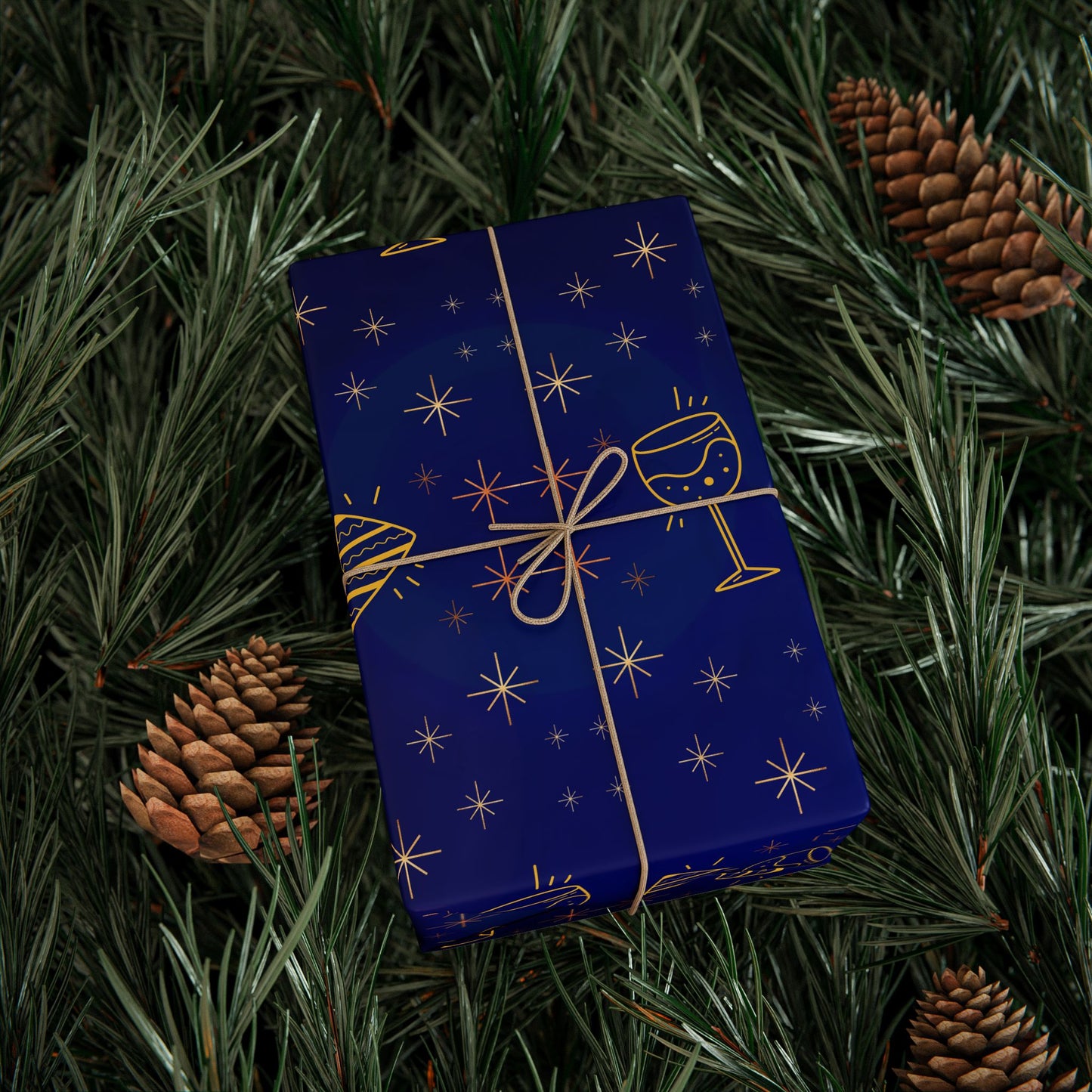 Starlit Celebration Wrapping Papers