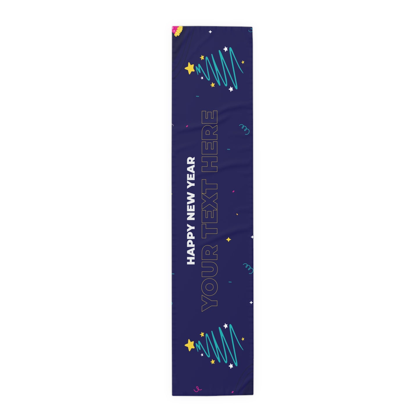 Cosmic Countdown Table Runner (Cotton, Poly)