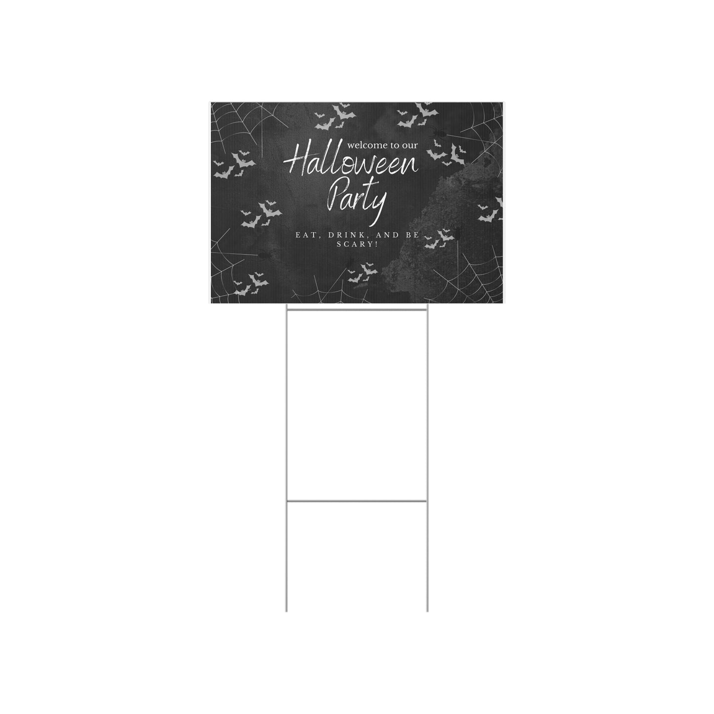 Spooktacular Halloween Lawn Sign