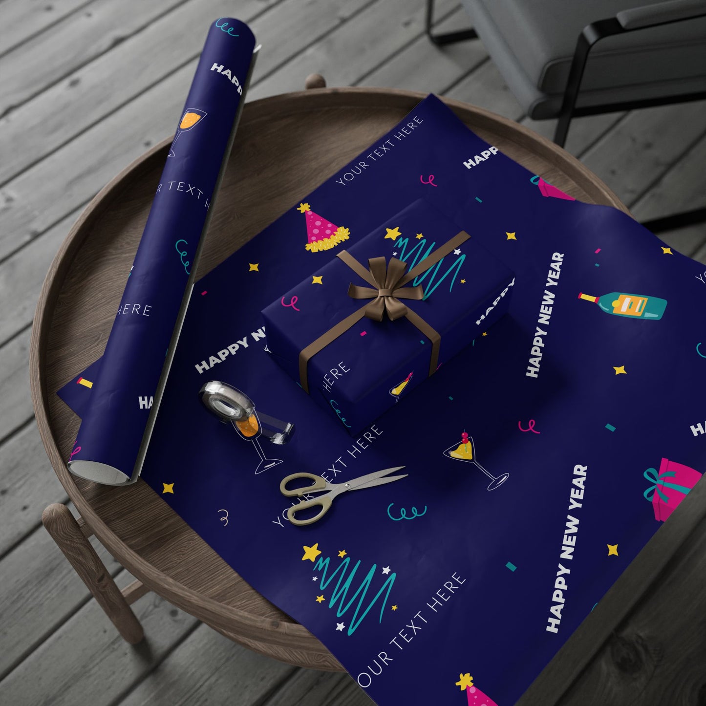 Cosmic Countdown Wrapping Papers