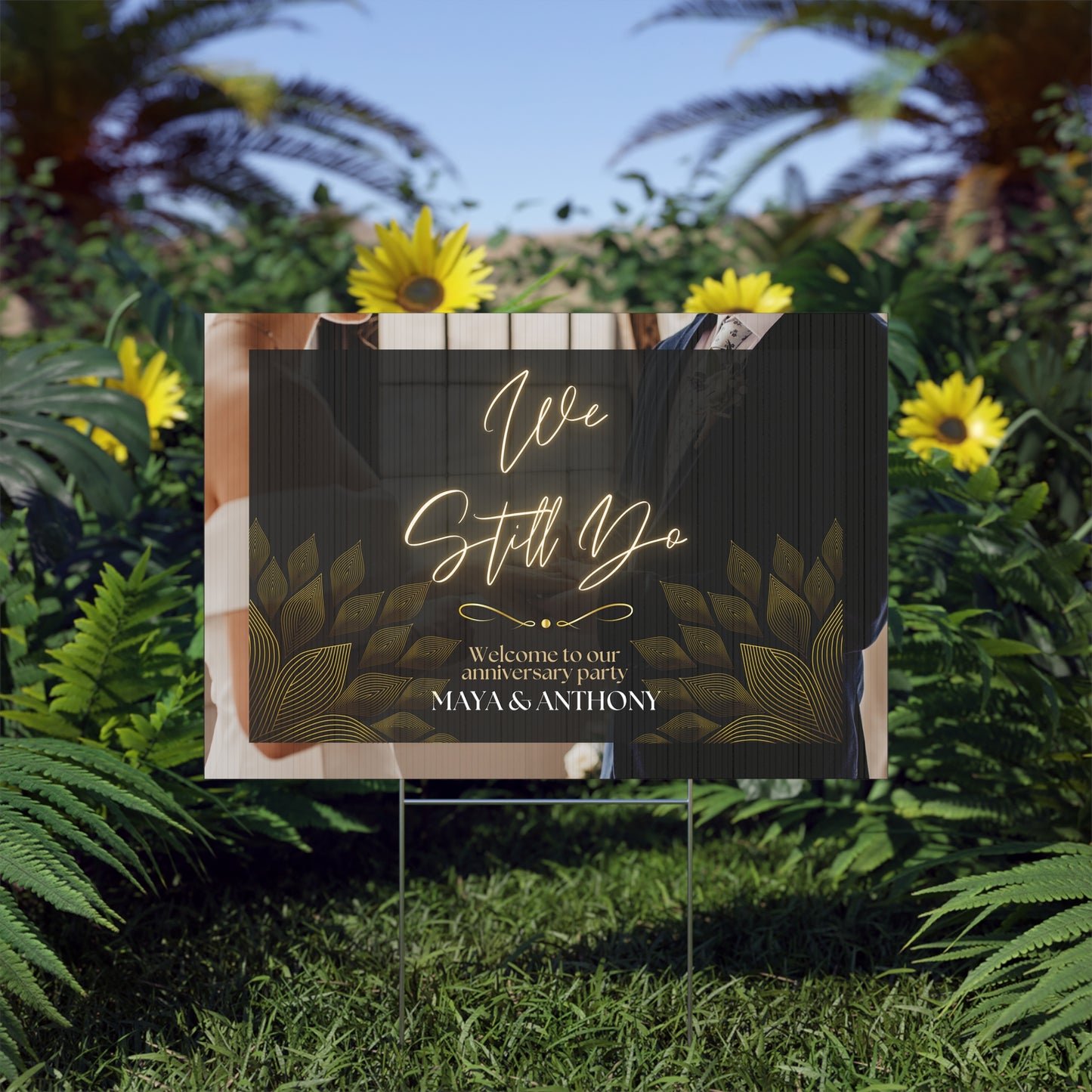 Love Renewed Lawn Sign