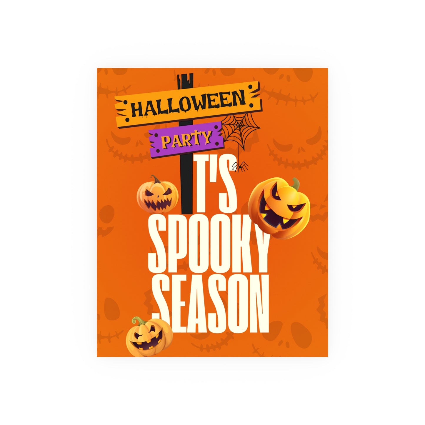 Pumpkin Party Matte Posters