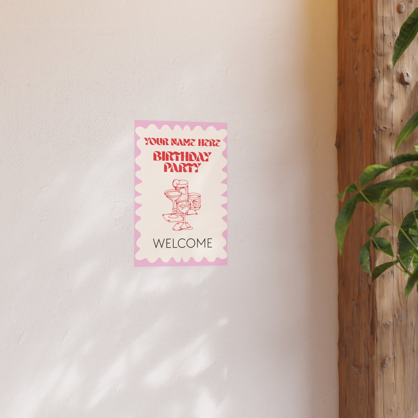 Retro Cocktail Matte Posters