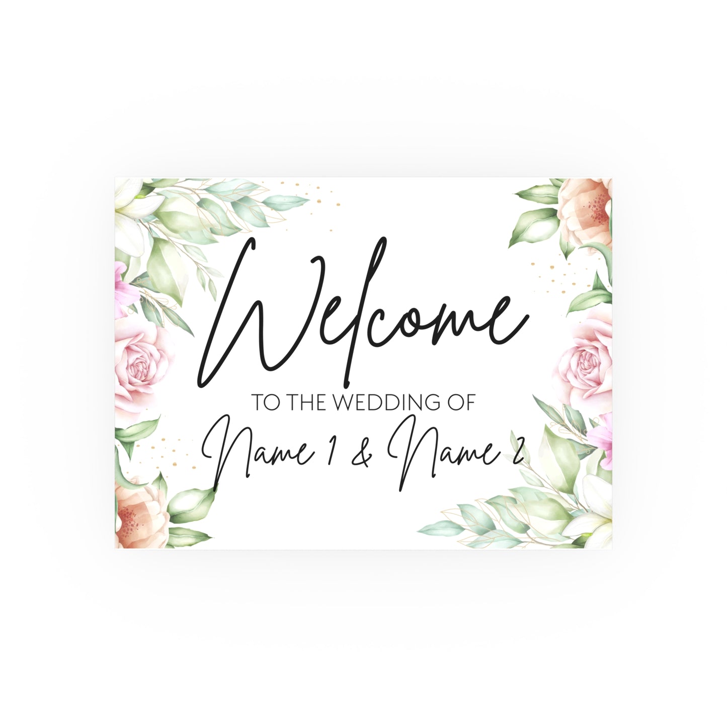 Floral Romance Matte Posters