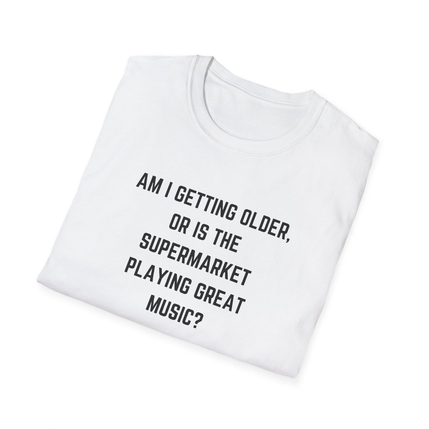 "Supermarket Music Humor" Unisex T-Shirt