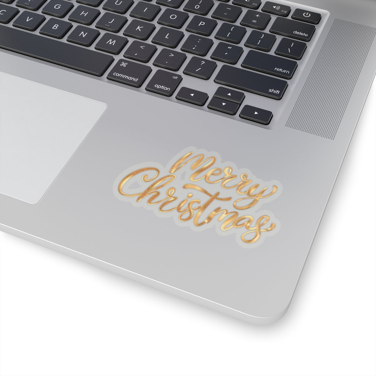 Golden Christmas Stickers