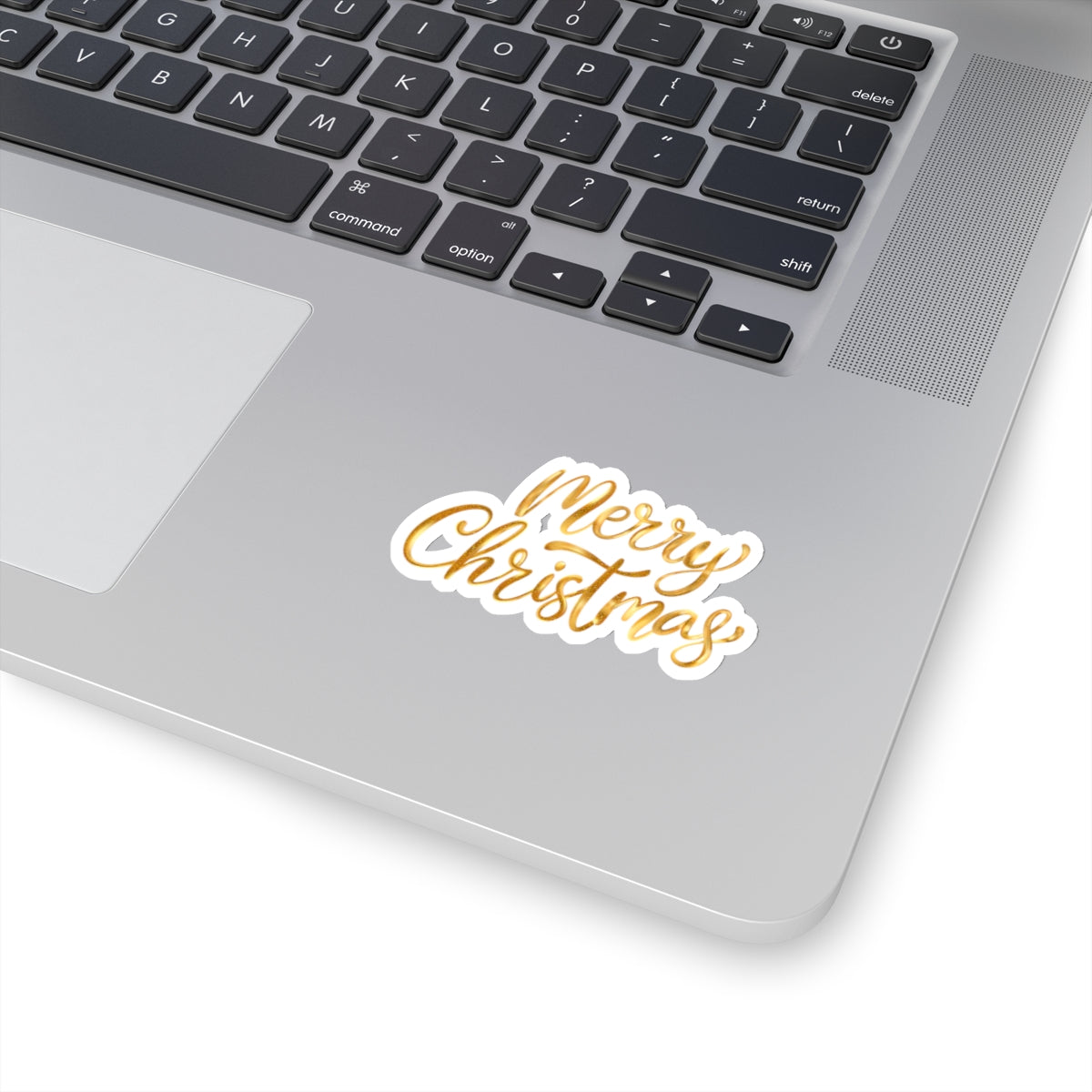 Golden Christmas Stickers
