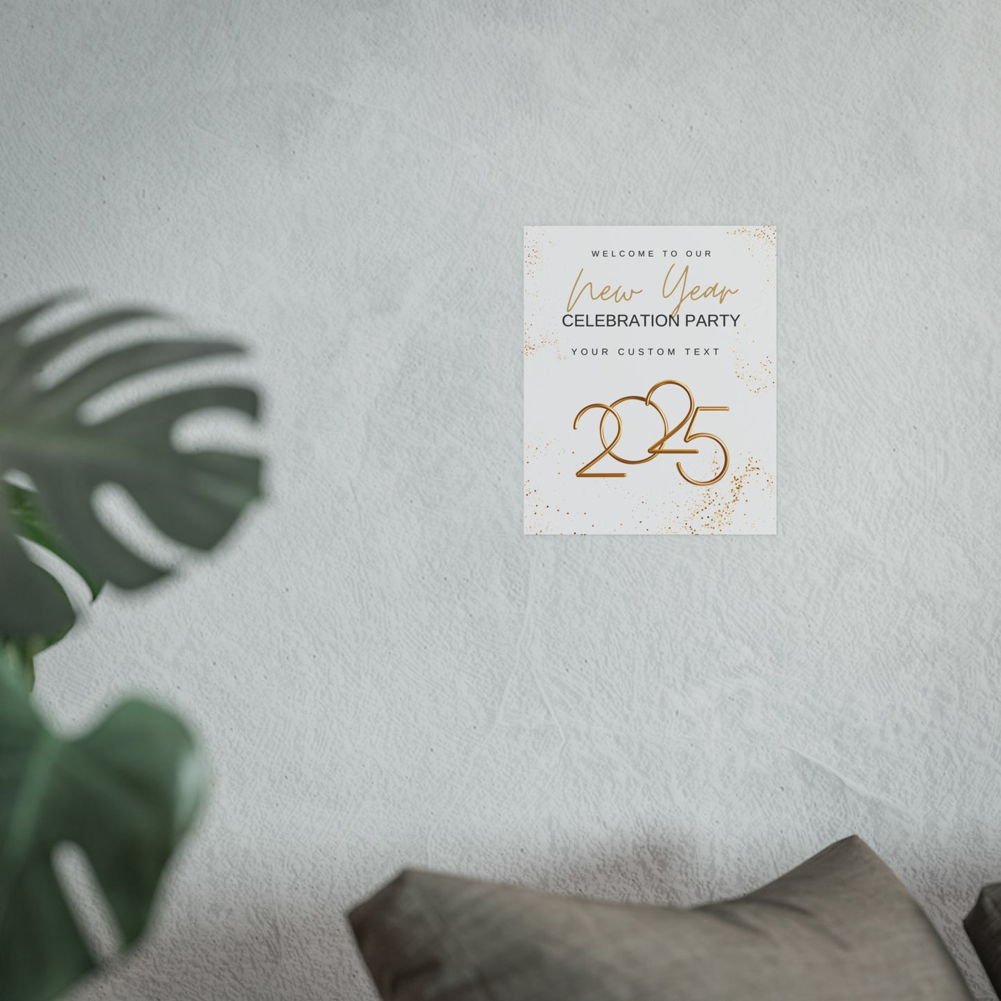 Golden New Beginnings Matte Posters