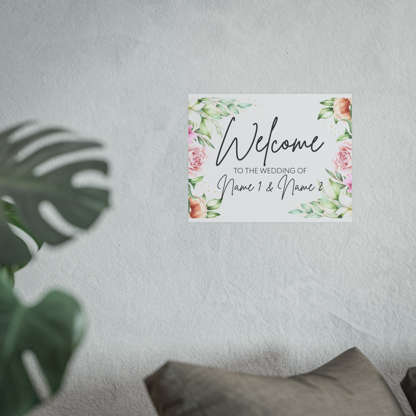 Floral Romance Matte Posters