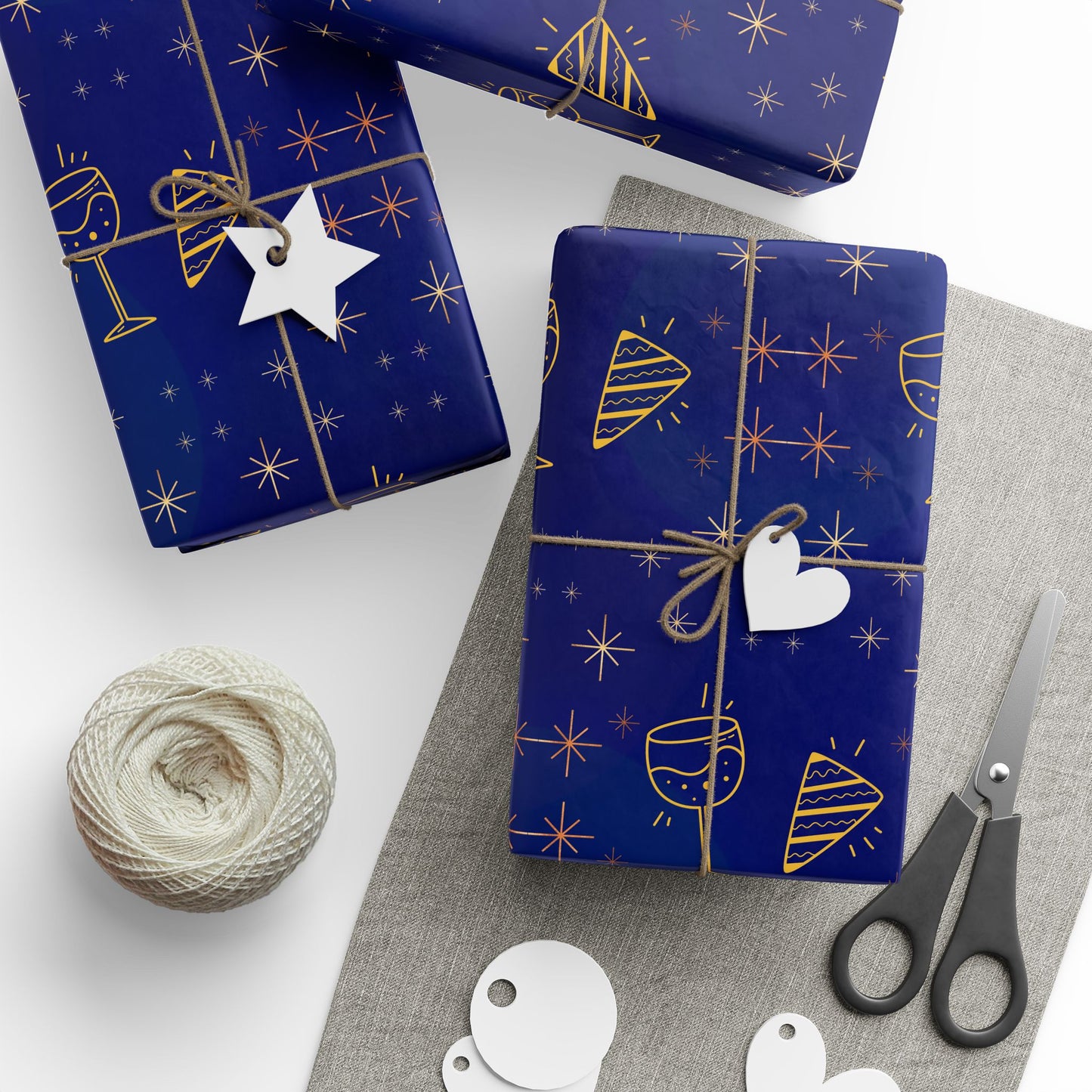 Starlit Celebration Wrapping Papers