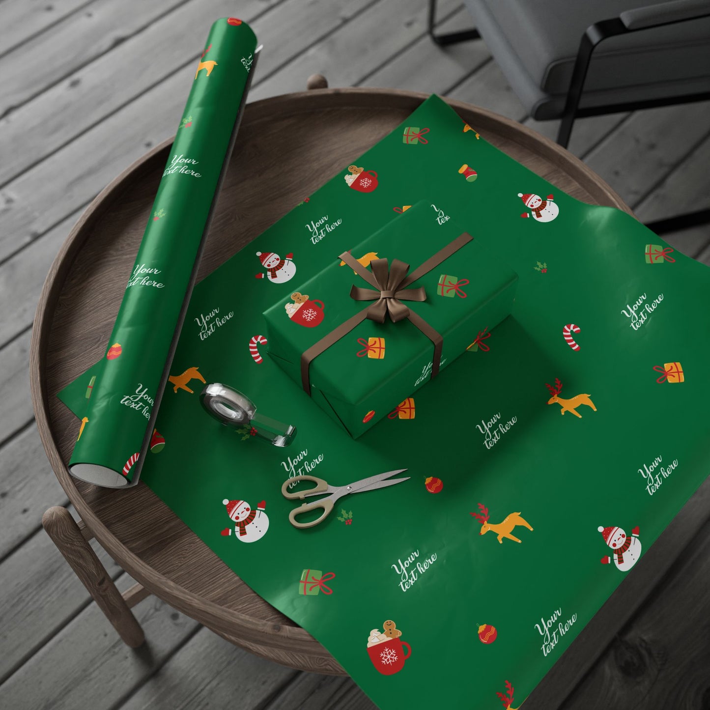 Joyful Holiday Wrapping Papers