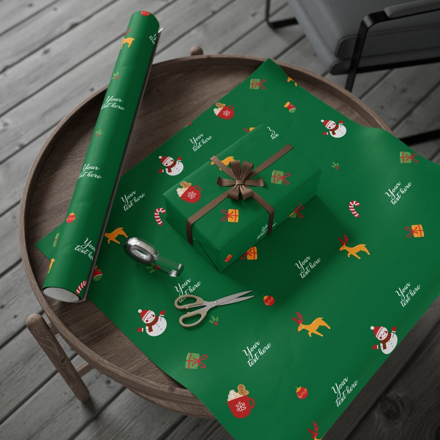 Joyful Holiday Wrapping Papers