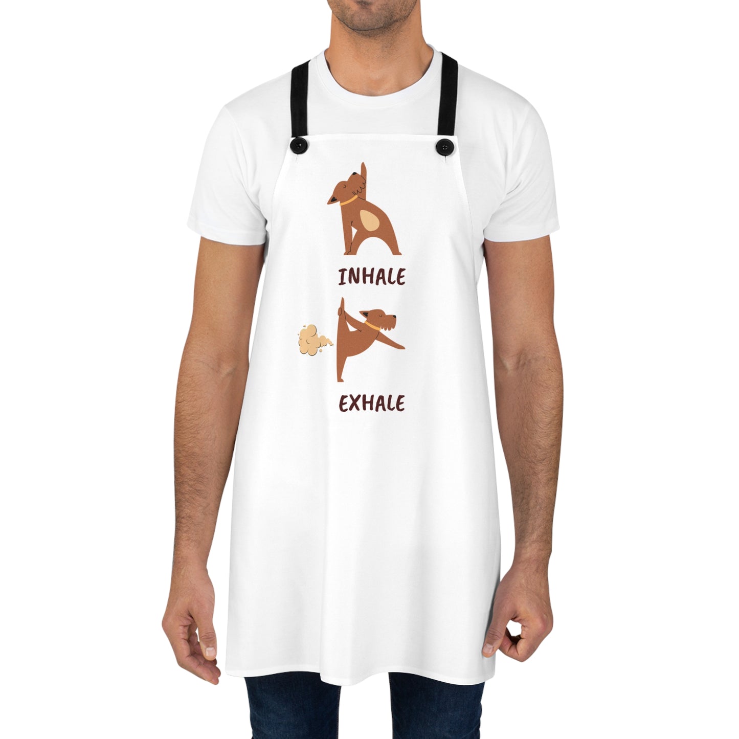 Inhale Exhale Apron