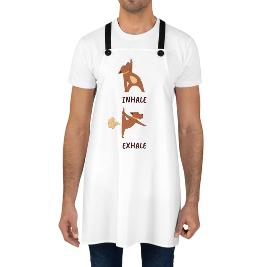 Inhale Exhale Apron