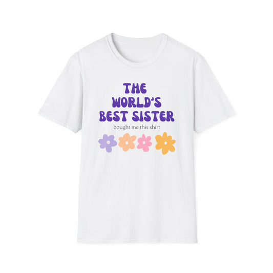 "The World's Best Sister" T-Shirt