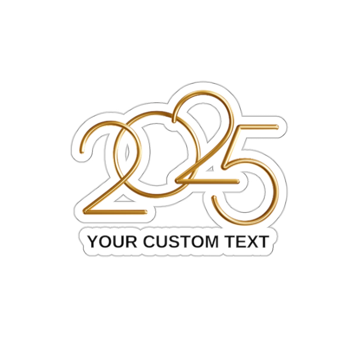 Golden New Beginnings Stickers