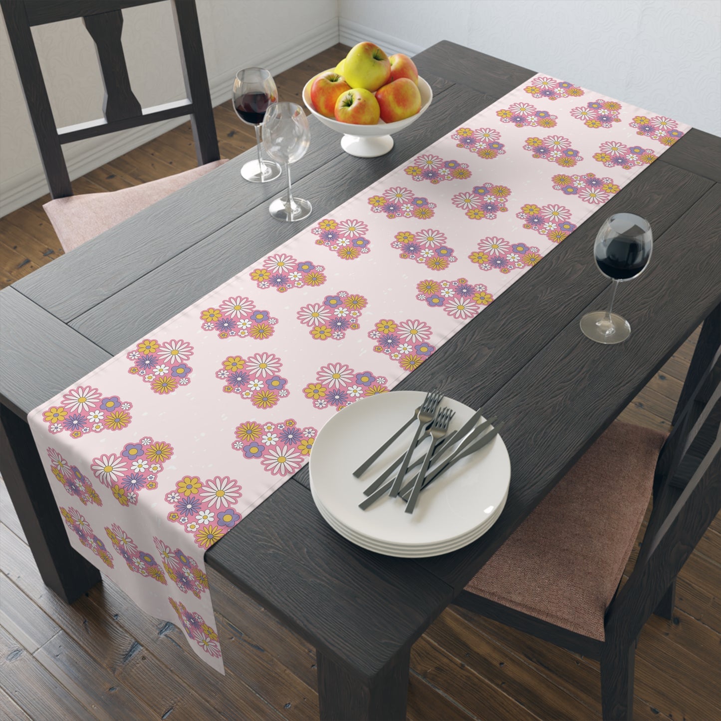 Blossom Birthday Table Runner (Cotton, Poly)
