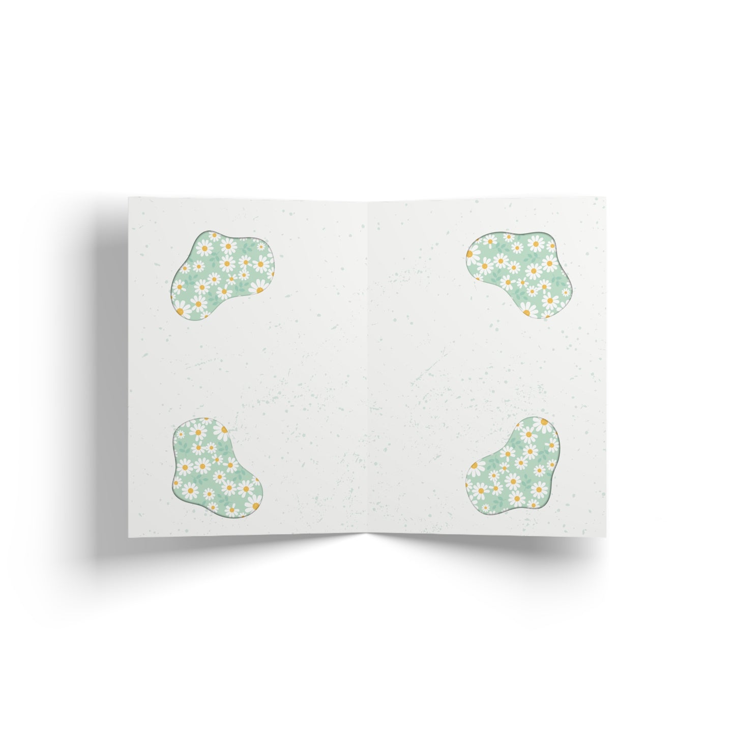 Daisy-Themed Birthday Greeting Card