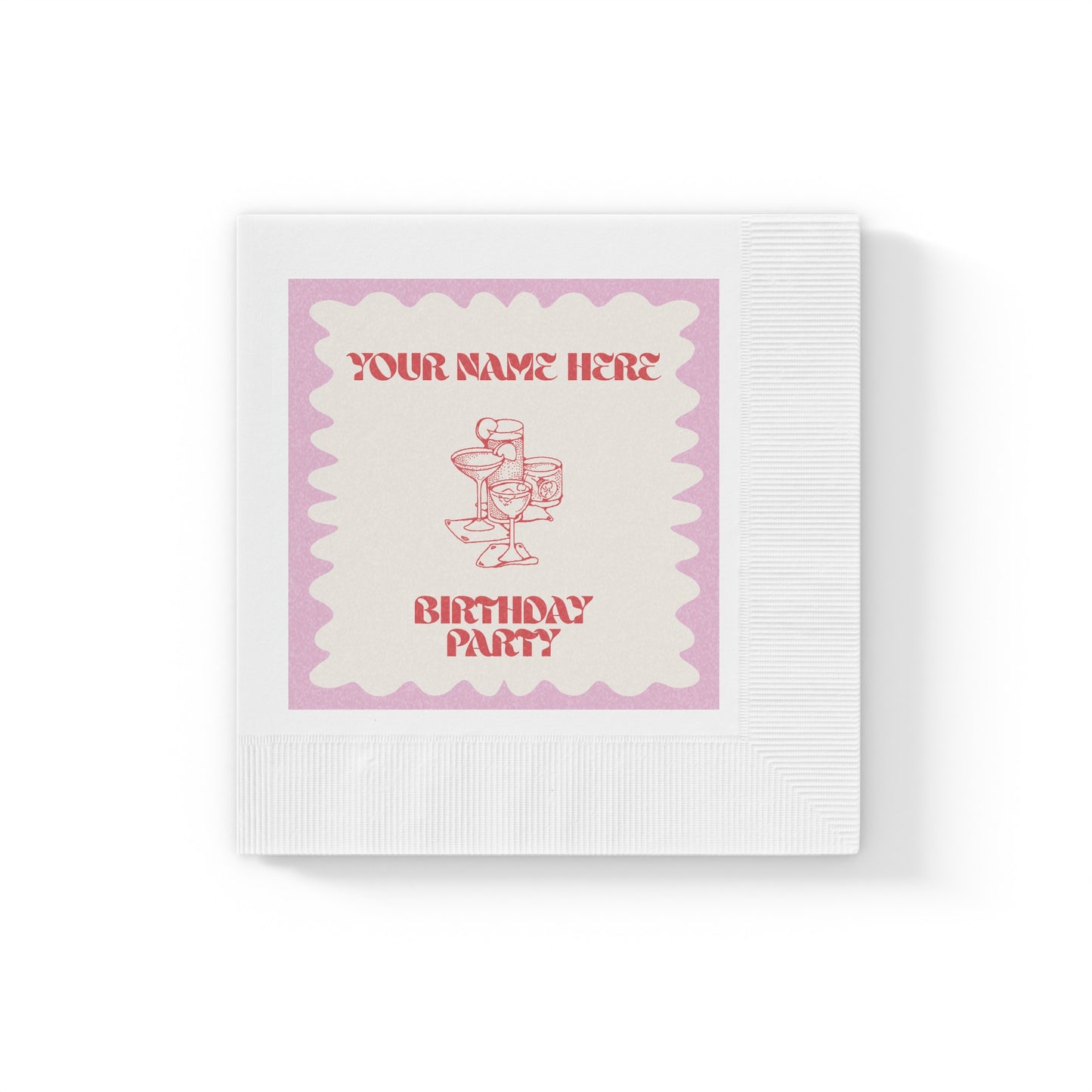 Retro Cocktail Napkins