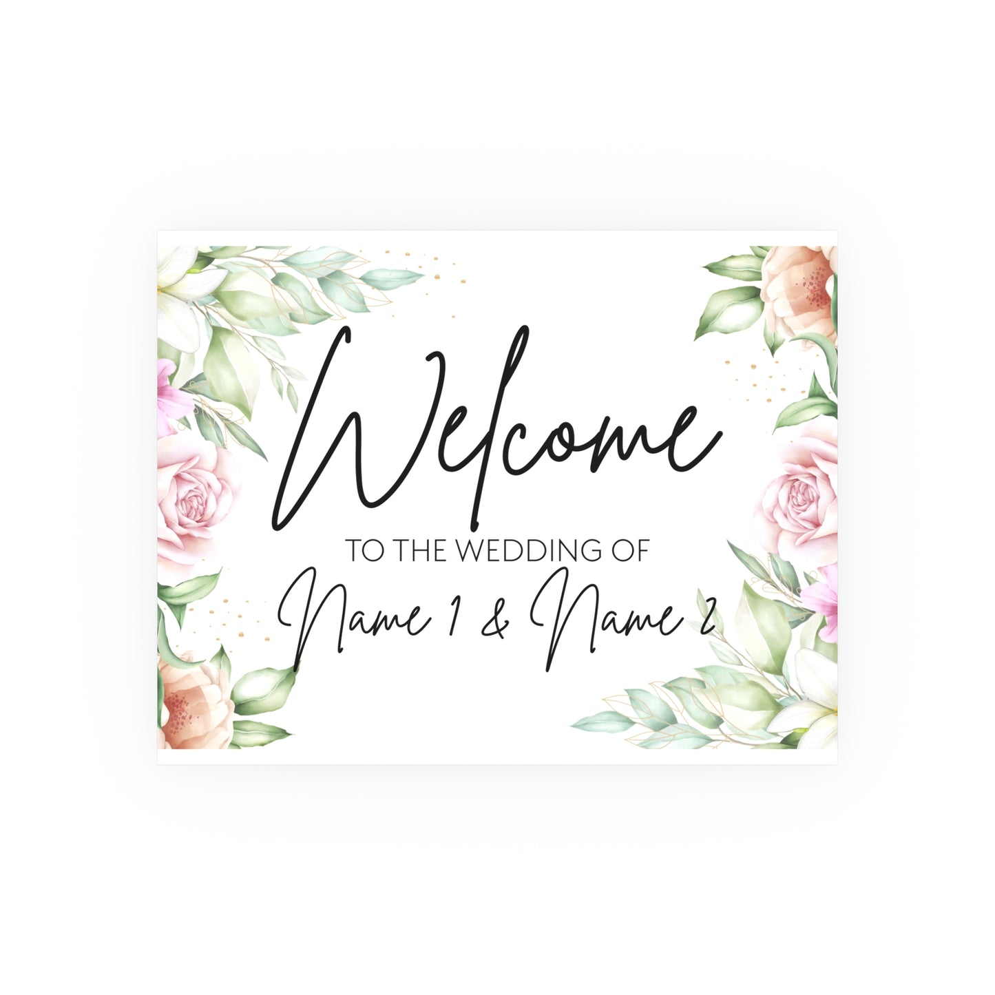 Floral Romance Matte Posters