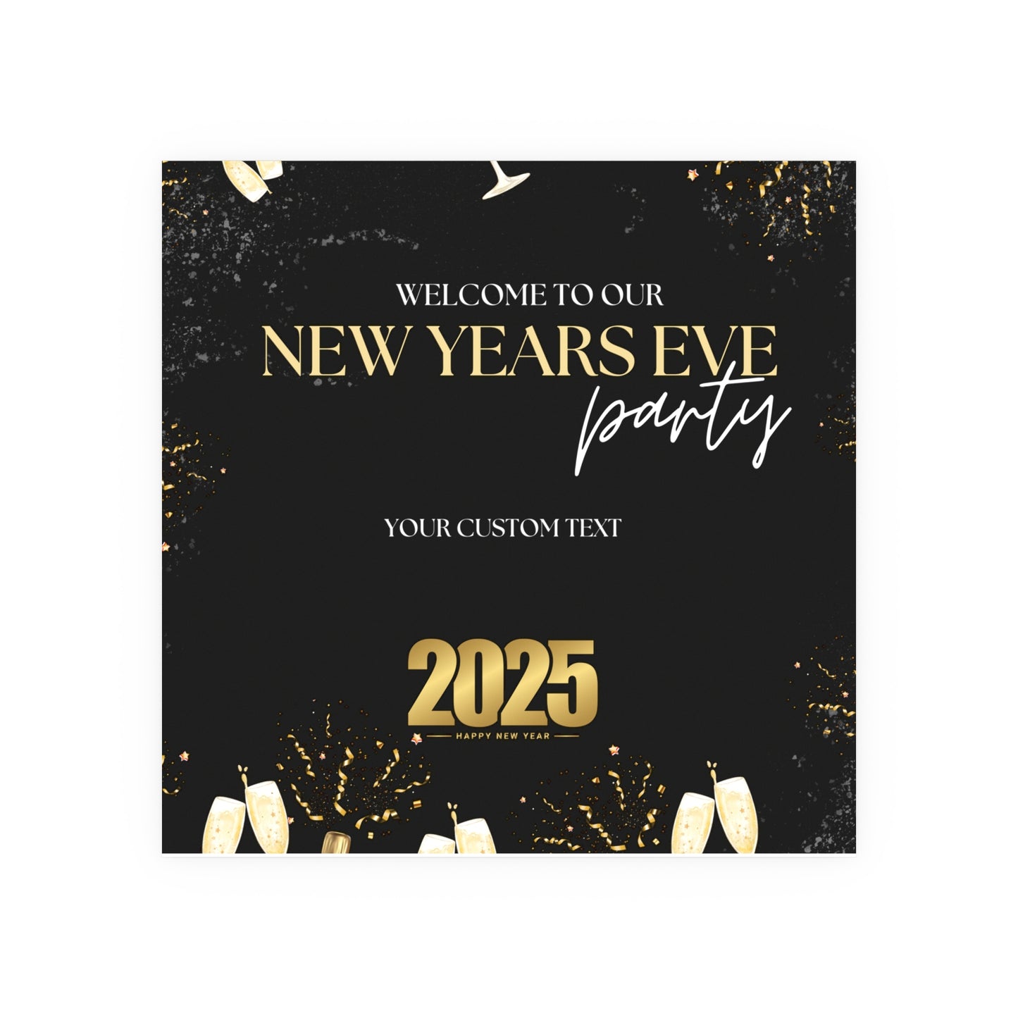 Midnight Sparkle Matte Posters