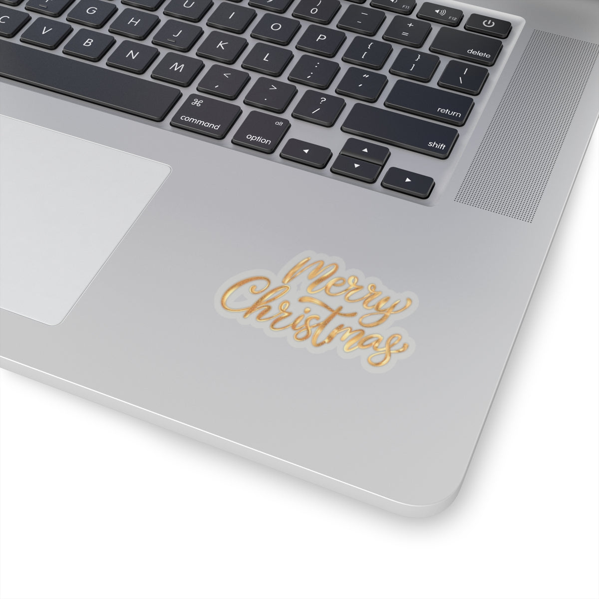 Golden Christmas Stickers