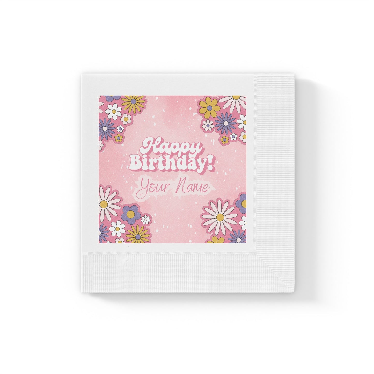Blossom Birthday Napkins