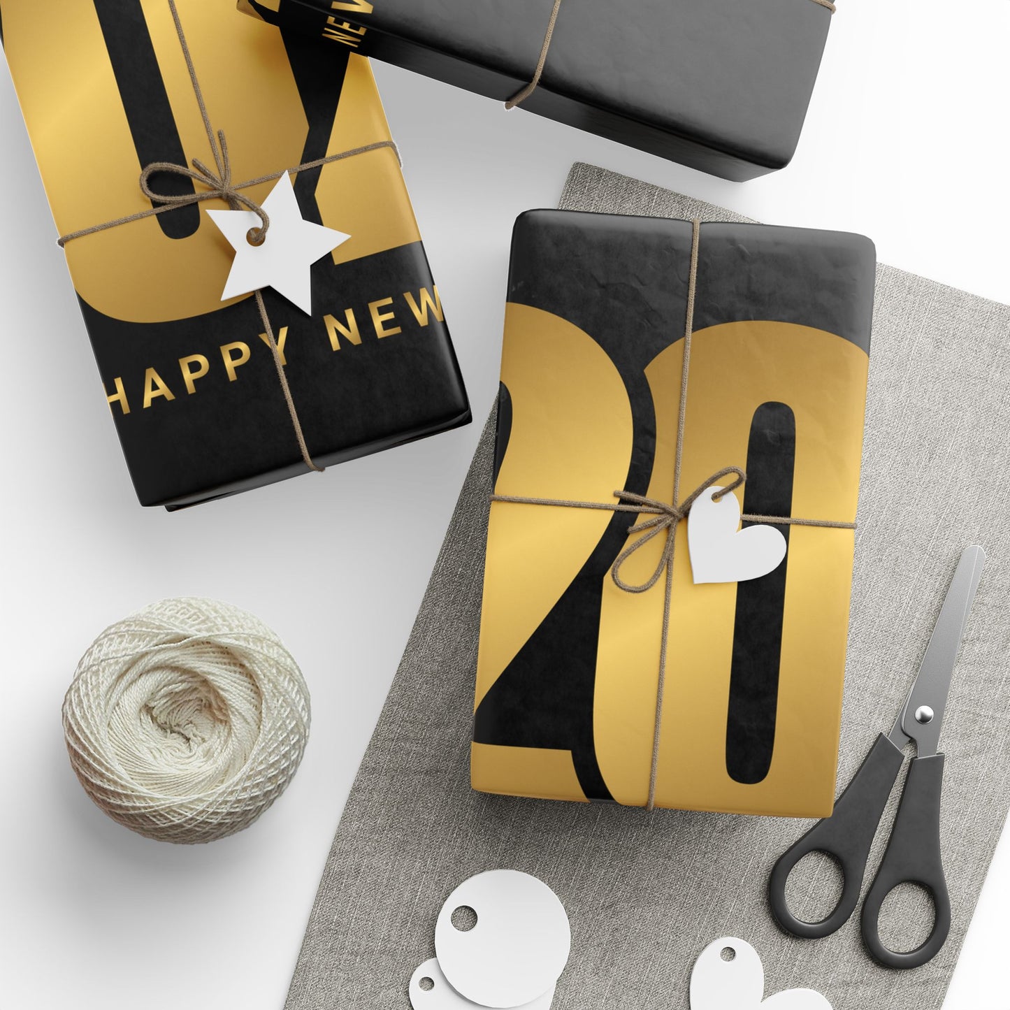 Midnight Sparkle Wrapping Papers
