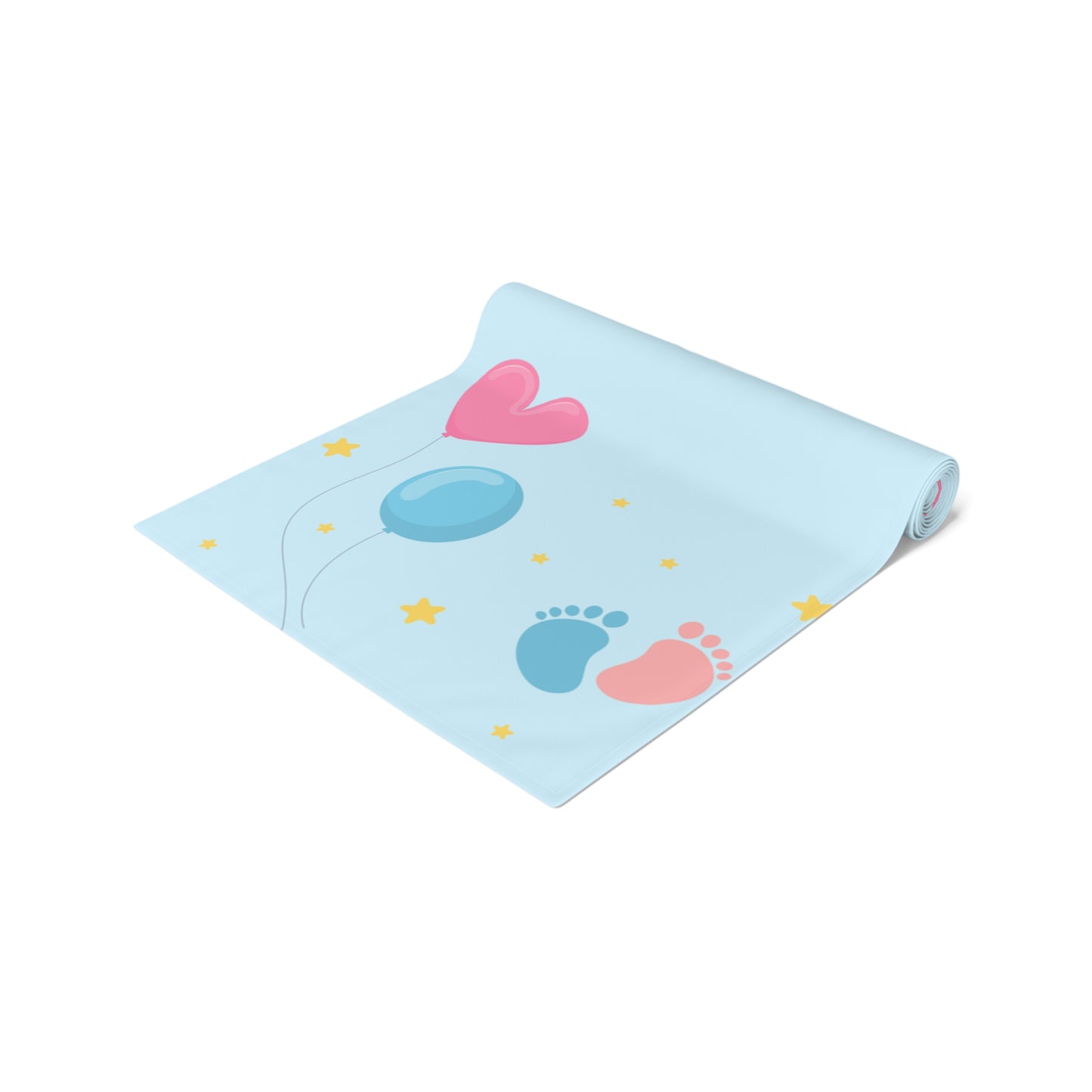 Tiny Steps, Big Dreams Custom Table Runner