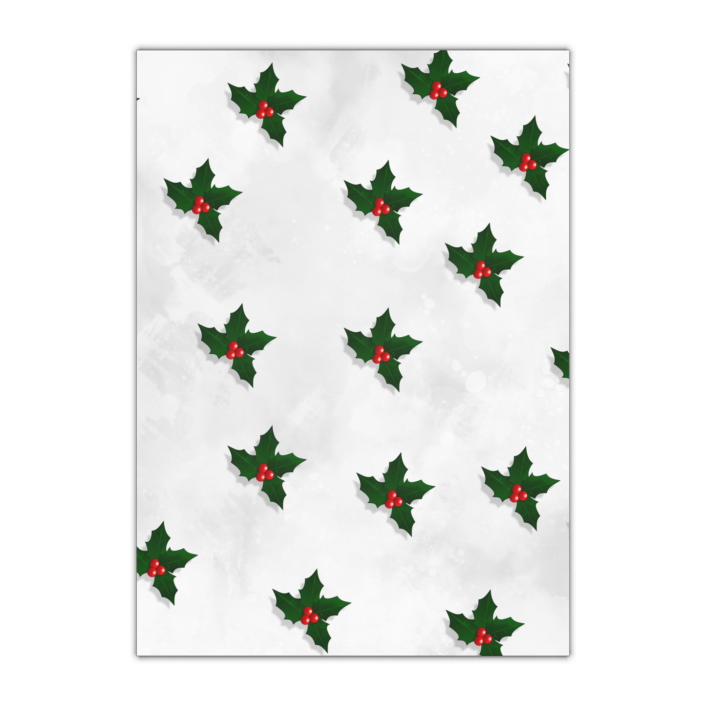 Merry Gathering Gift Wrapping Paper Sheets, 1pc