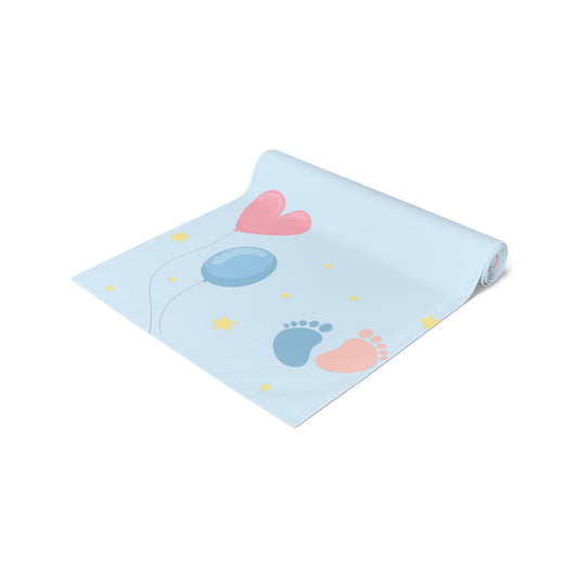 Tiny Steps, Big Dreams Custom Table Runner