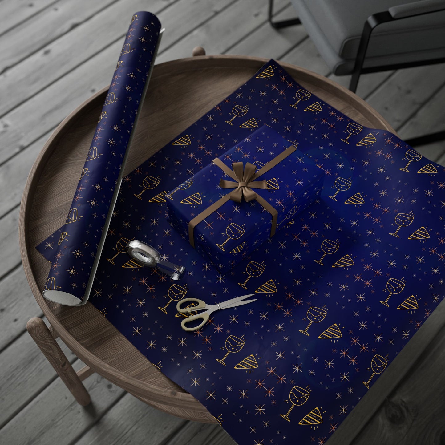 Starlit Celebration Wrapping Papers