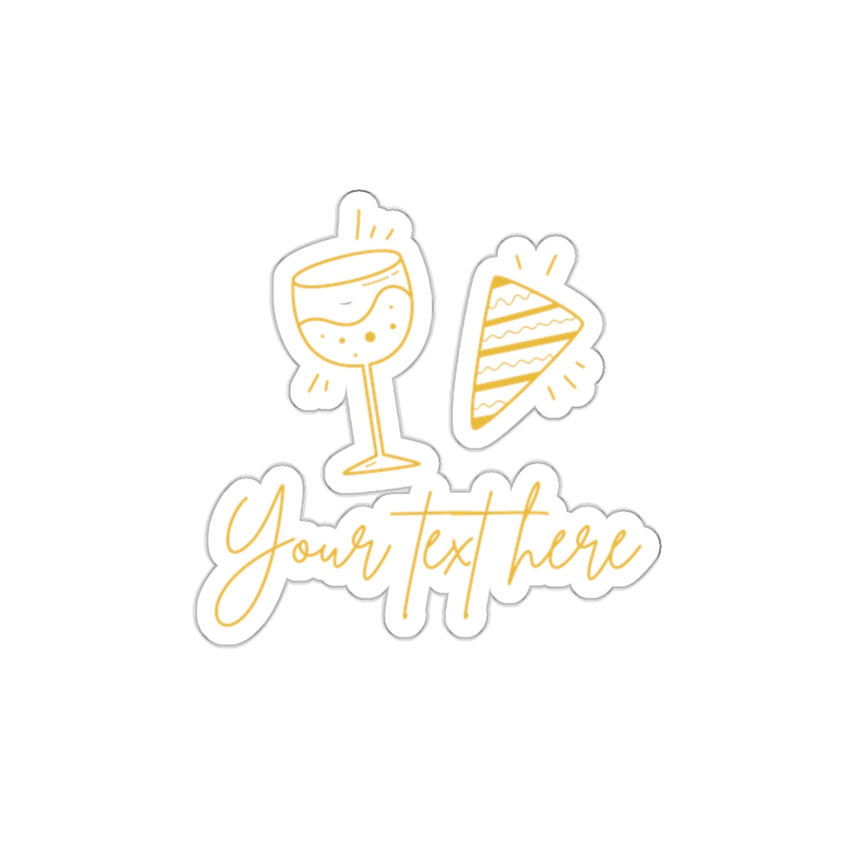 Starlit Celebration Kiss-Cut Stickers