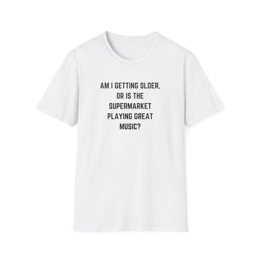 "Supermarket Music Humor" Unisex T-Shirt
