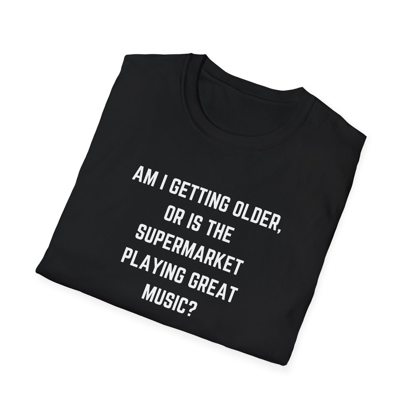 "Supermarket Music Humor" Unisex T-Shirt