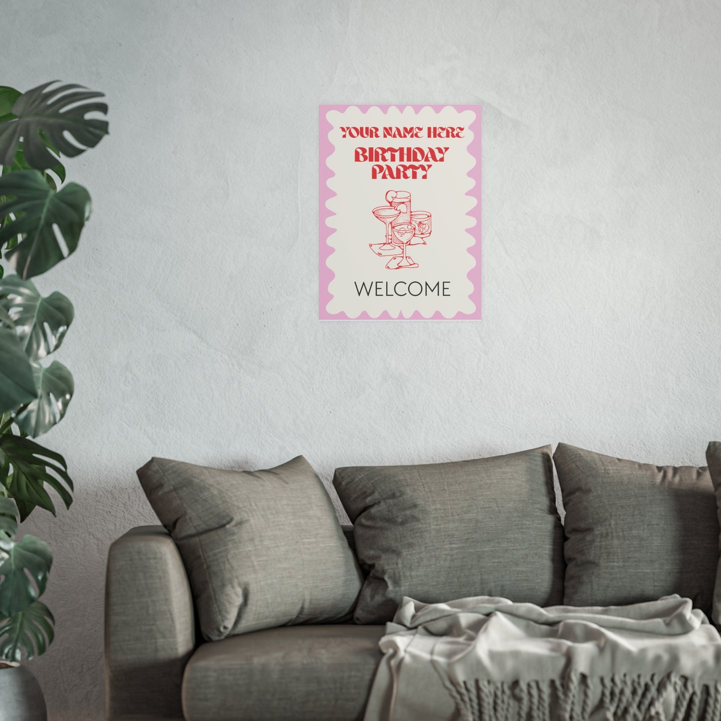 Retro Cocktail Matte Posters