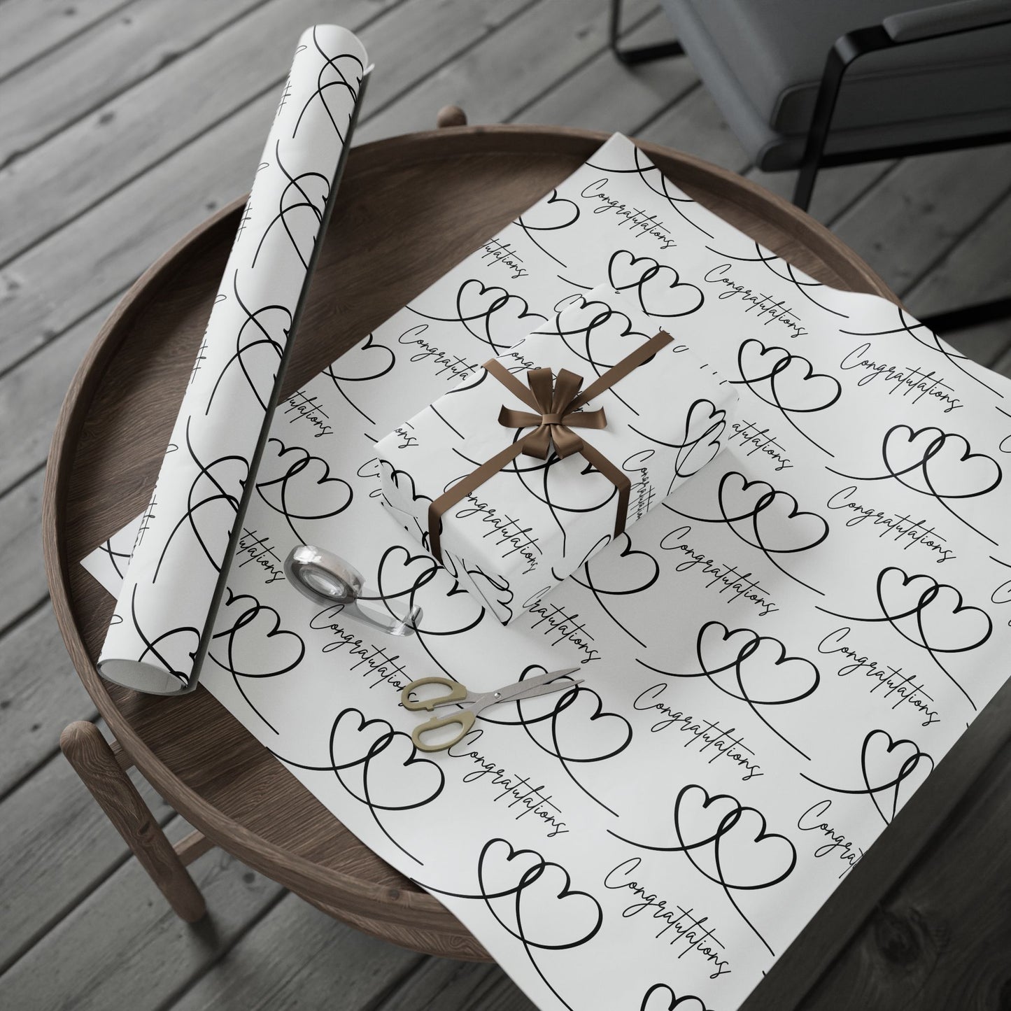 Floral Romance Wrapping Papers