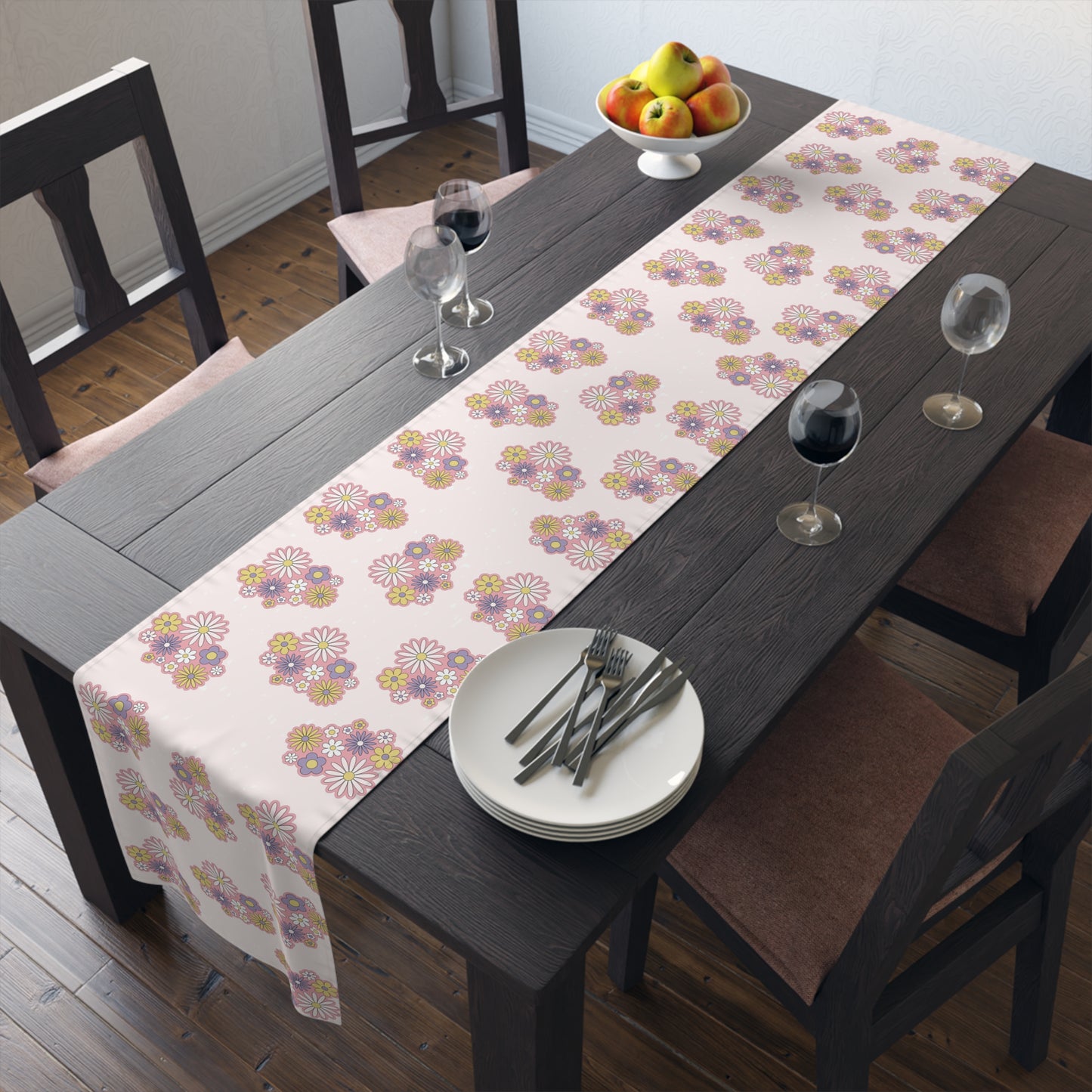 Blossom Birthday Table Runner (Cotton, Poly)