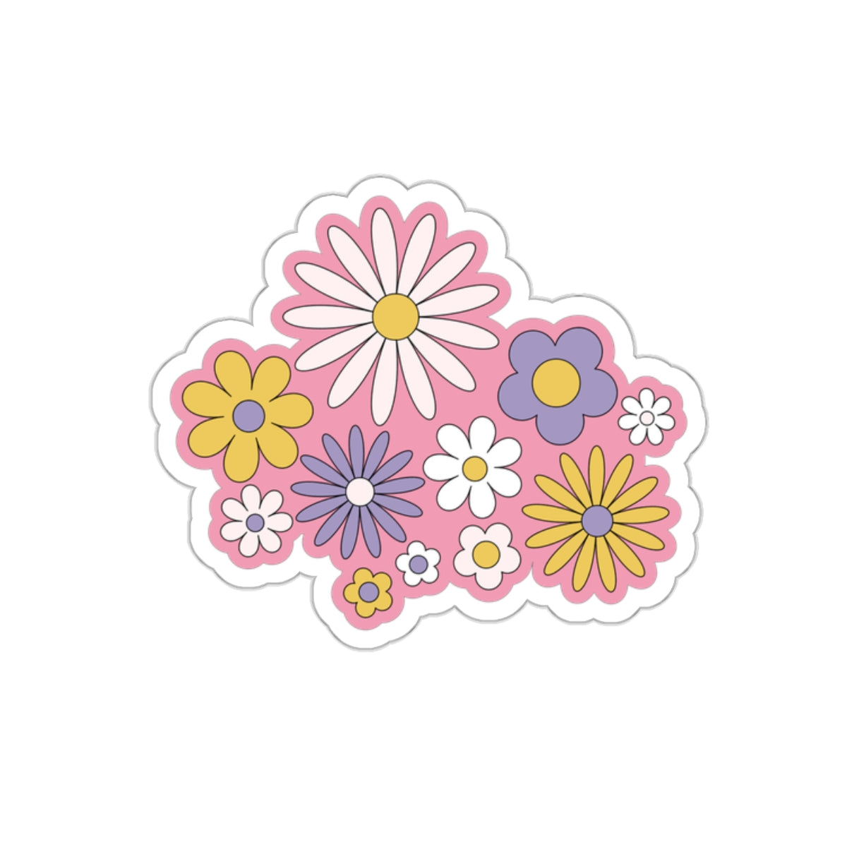 Blossom Birthday Stickers